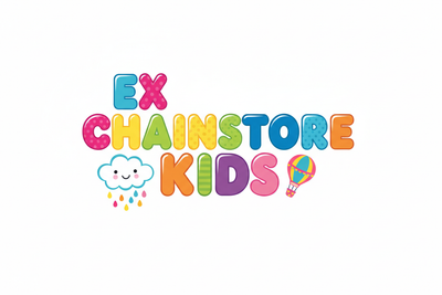 COLOURFUL WORDS SAYING EX CHAINSTORE KIDS