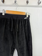 NEW Alesha Dixon Black Velour Jogging Bottoms - Little Ones Preloved. Second Hand Children's & Preloved Baby, Kids, Girls & Boys Clothes. UK online