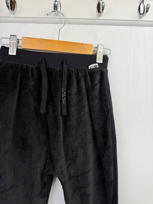 NEW Alesha Dixon Black Velour Jogging Bottoms - Little Ones Preloved. Second Hand Children's & Preloved Baby, Kids, Girls & Boys Clothes. UK online