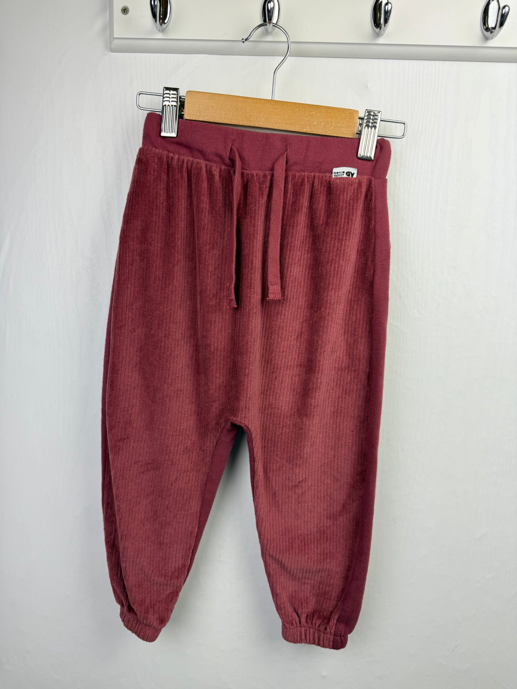 NEW Alesha Dixon Pink Velour Jogging Bottoms - Little Ones Preloved. Second Hand Children's & Preloved Baby, Kids, Girls & Boys Clothes. UK online