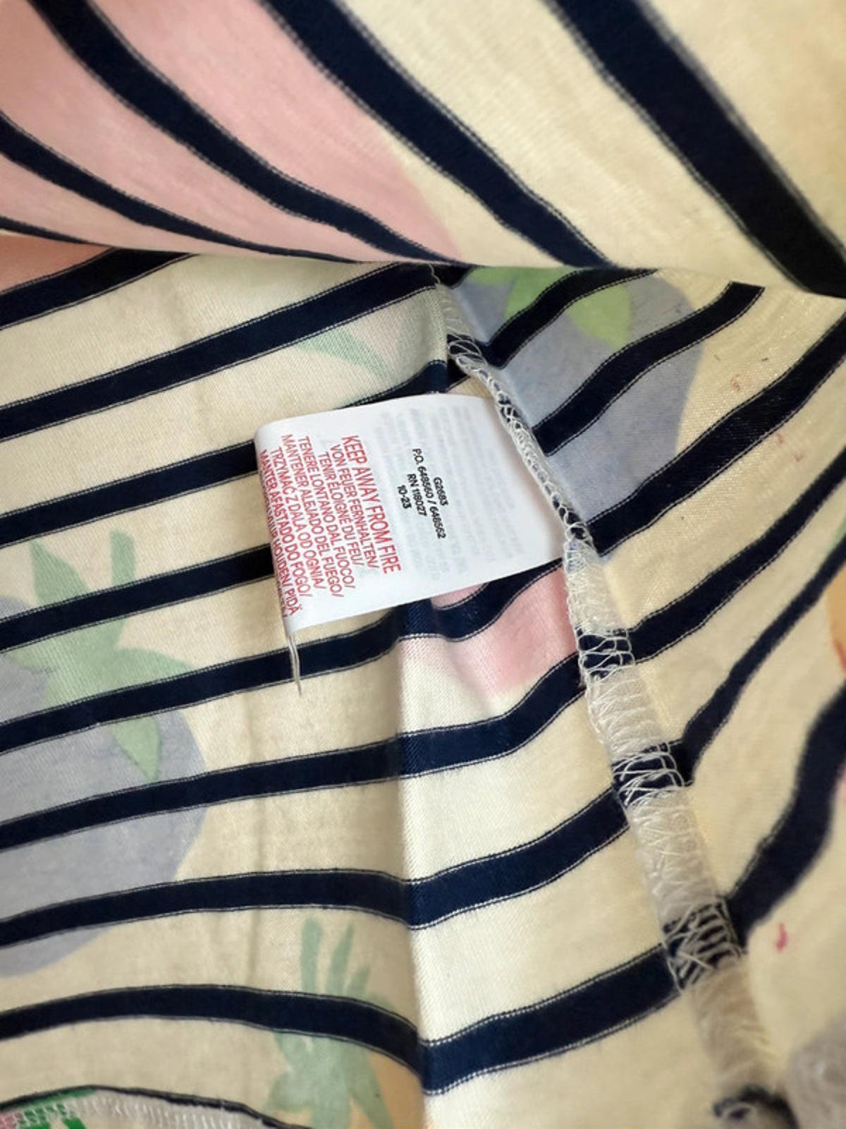 NEW Boden Multicoloured Strawberry Striped Top - Girls 7 - 8 Years - Little Ones Preloved. Second Hand Children's & Preloved Baby, Kids, Girls & Boys Clothes. UK online