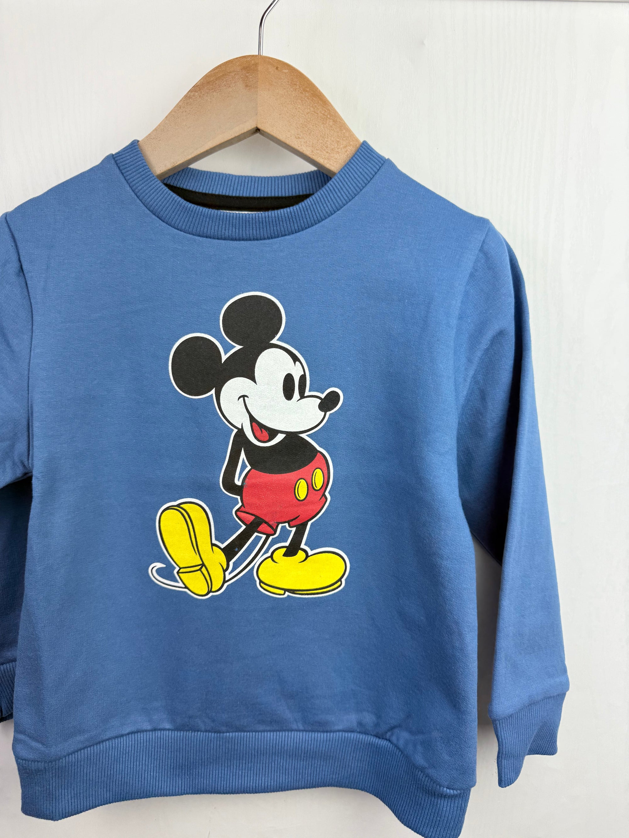 NEW Disney Mickey Mouse Jumper - Little Ones Preloved. Second Hand Children's & Preloved Baby, Kids, Girls & Boys Clothes. UK online