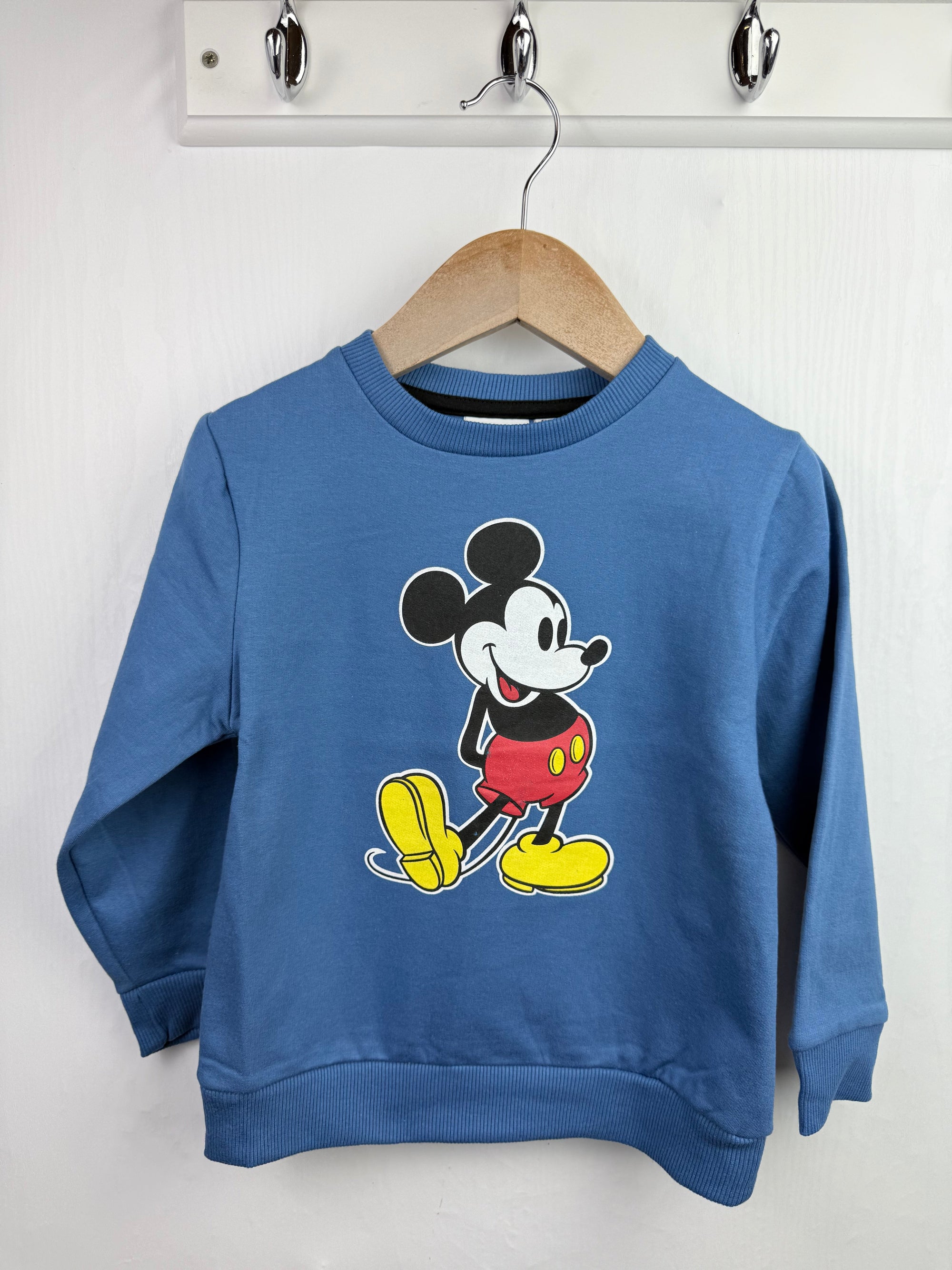 NEW Disney Mickey Mouse Jumper - Little Ones Preloved. Second Hand Children's & Preloved Baby, Kids, Girls & Boys Clothes. UK online
