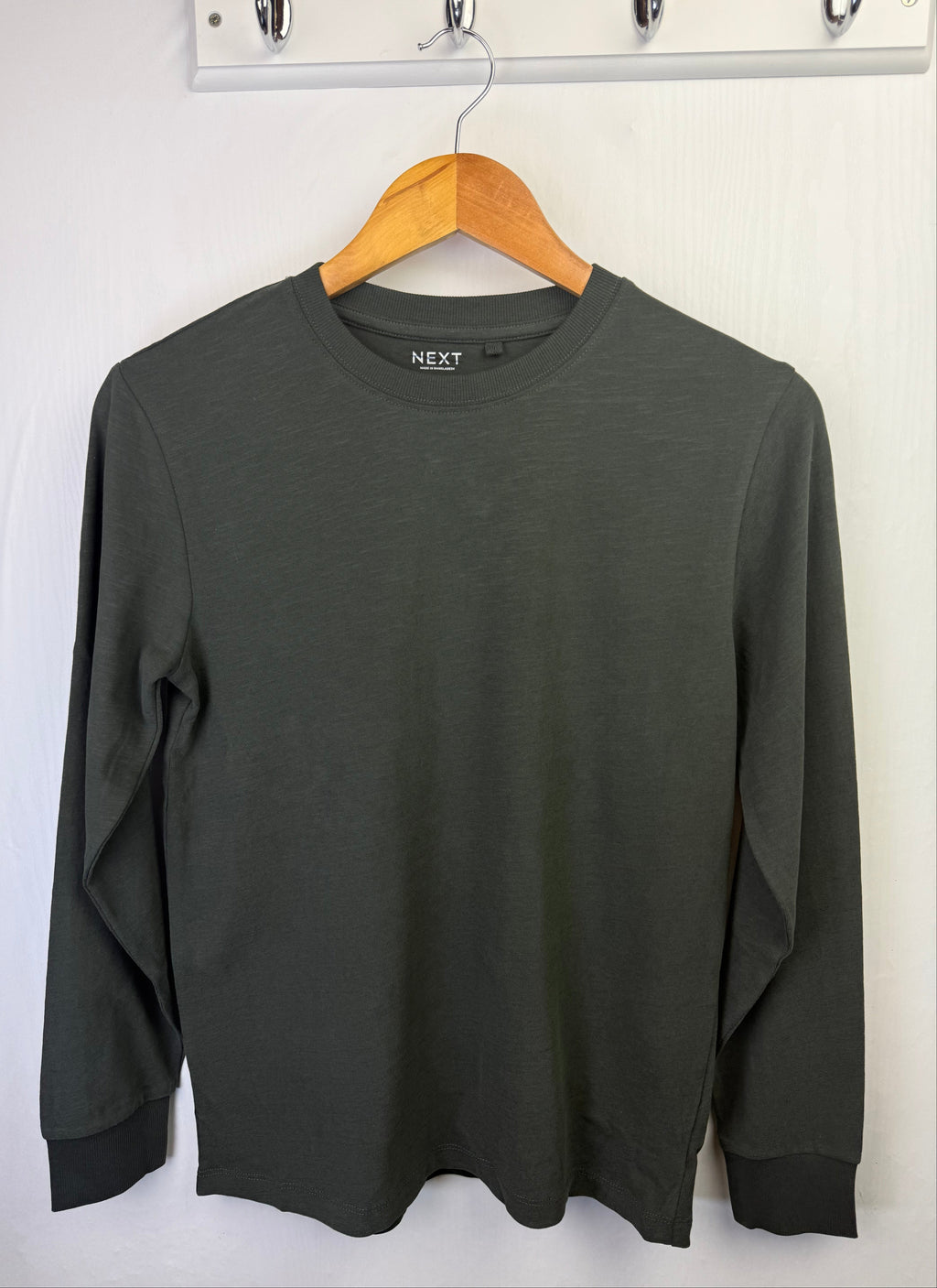 NEW Ex N*xt Charcoal Long Sleeve Top - Boys 11 Years - Little Ones Preloved. Second Hand Children's & Preloved Baby, Kids, Girls & Boys Clothes. UK online
