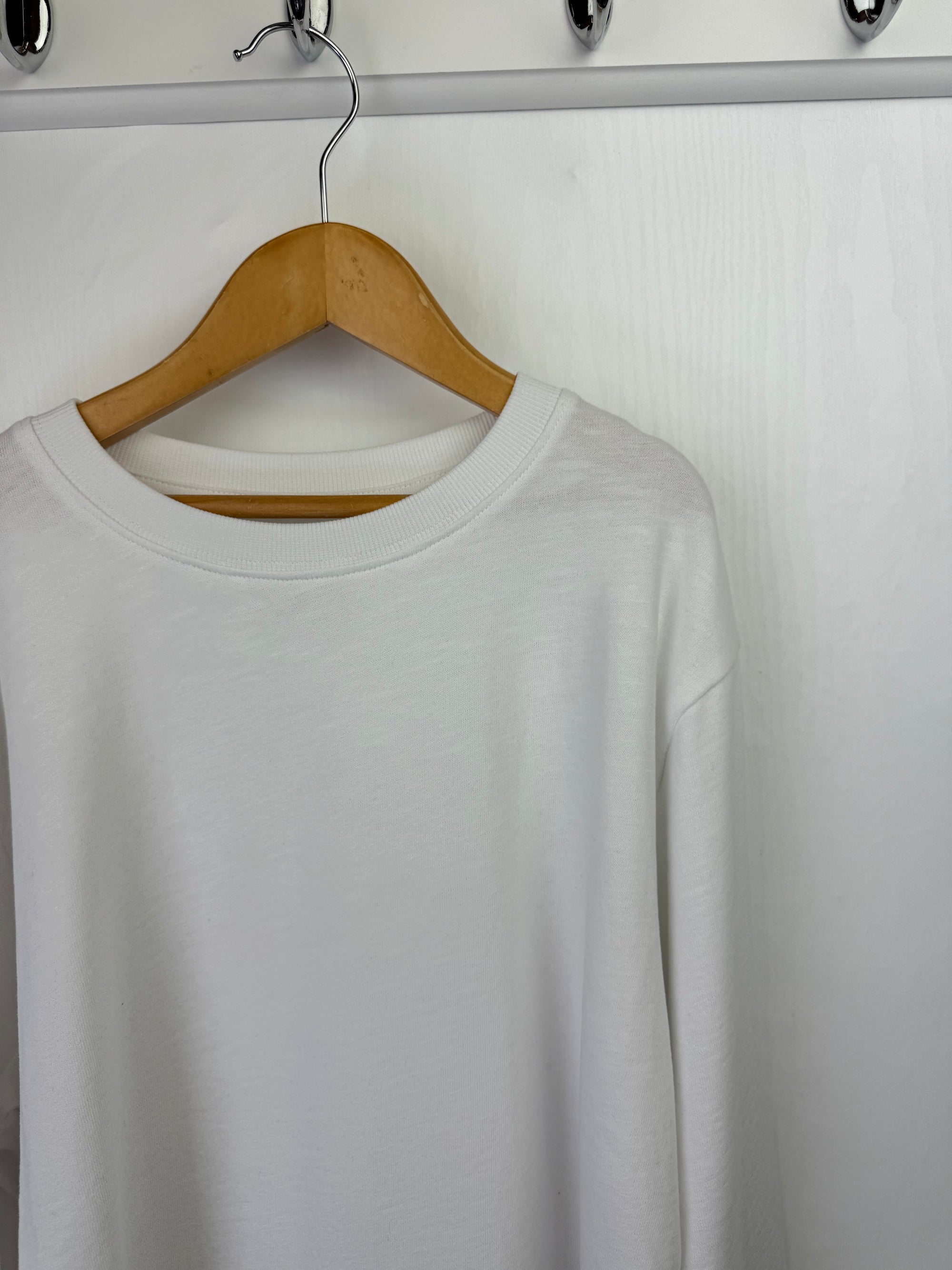 NEW Ex N*xt White Long Sleeve Top - Little Ones Preloved. Second Hand Children's & Preloved Baby, Kids, Girls & Boys Clothes. UK online