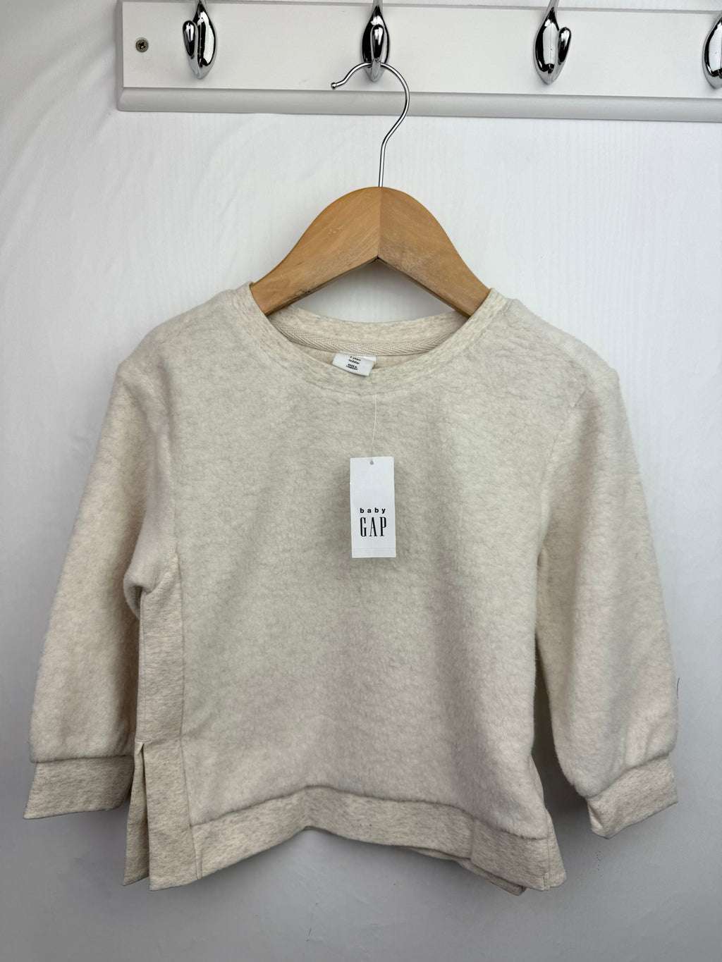 NEW Gap Brushed Fleece Oversized Jumper - Little Ones Preloved. Second Hand Children's & Preloved Baby, Kids, Girls & Boys Clothes. UK online