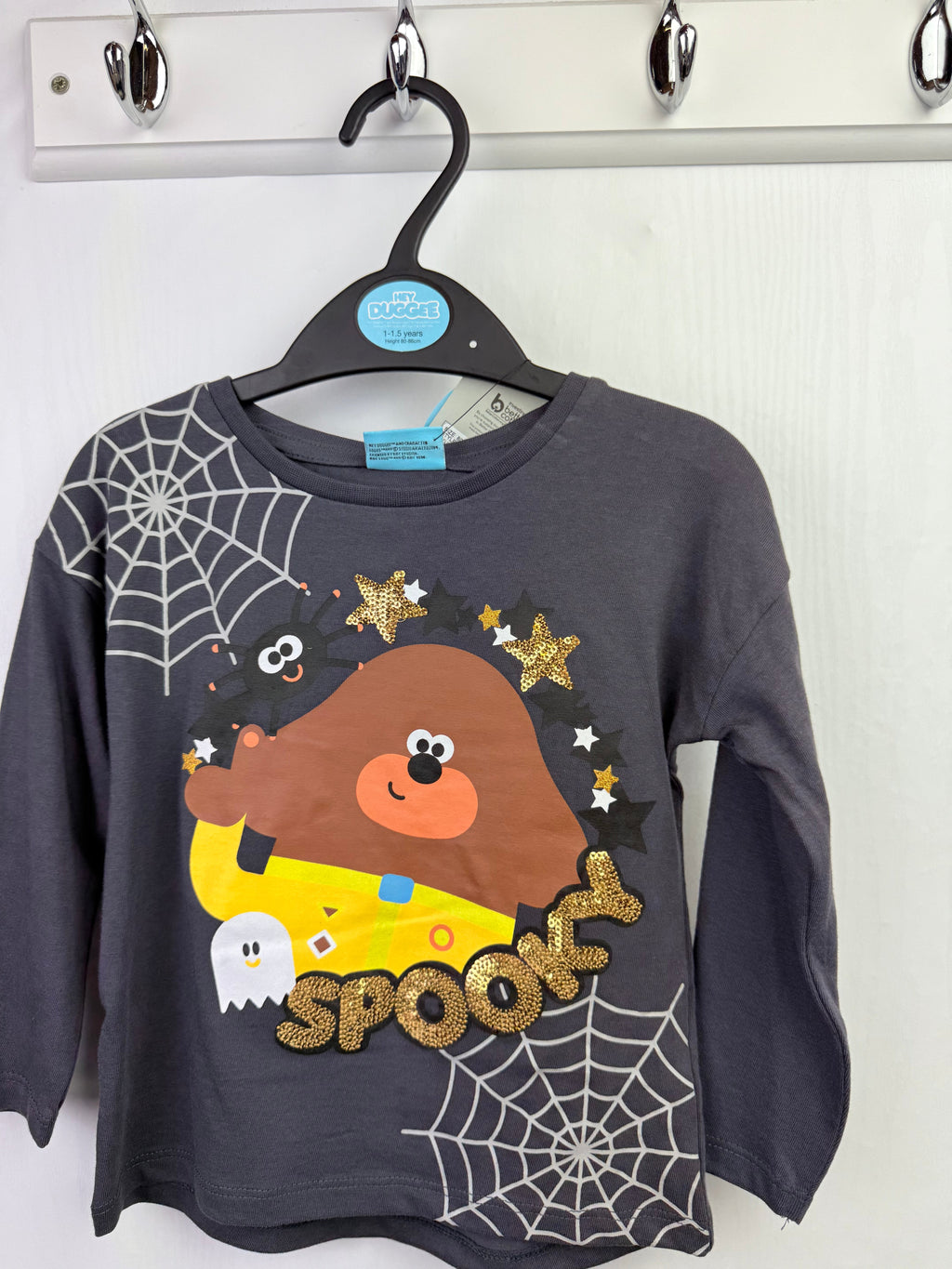 NEW TU Hey Duggee Halloween Top - Unisex - Little Ones Preloved. Second Hand Children's & Preloved Baby, Kids, Girls & Boys Clothes. UK online