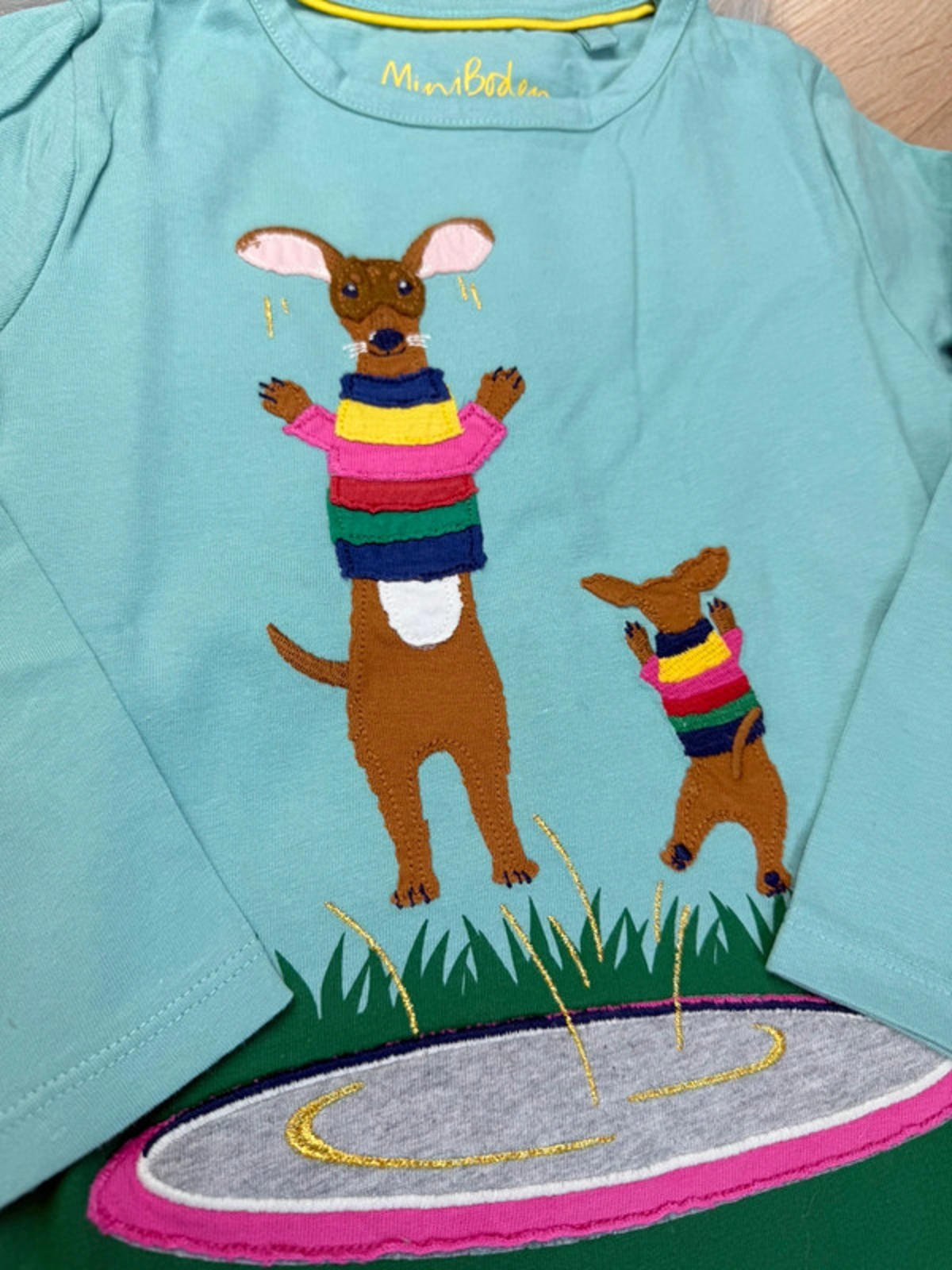 Nwot’s Boden Kangaroo Long Sleeve Top - Unisex 3 - 4 Years - Little Ones Preloved. Second Hand Children's & Preloved Baby, Kids, Girls & Boys Clothes. UK online