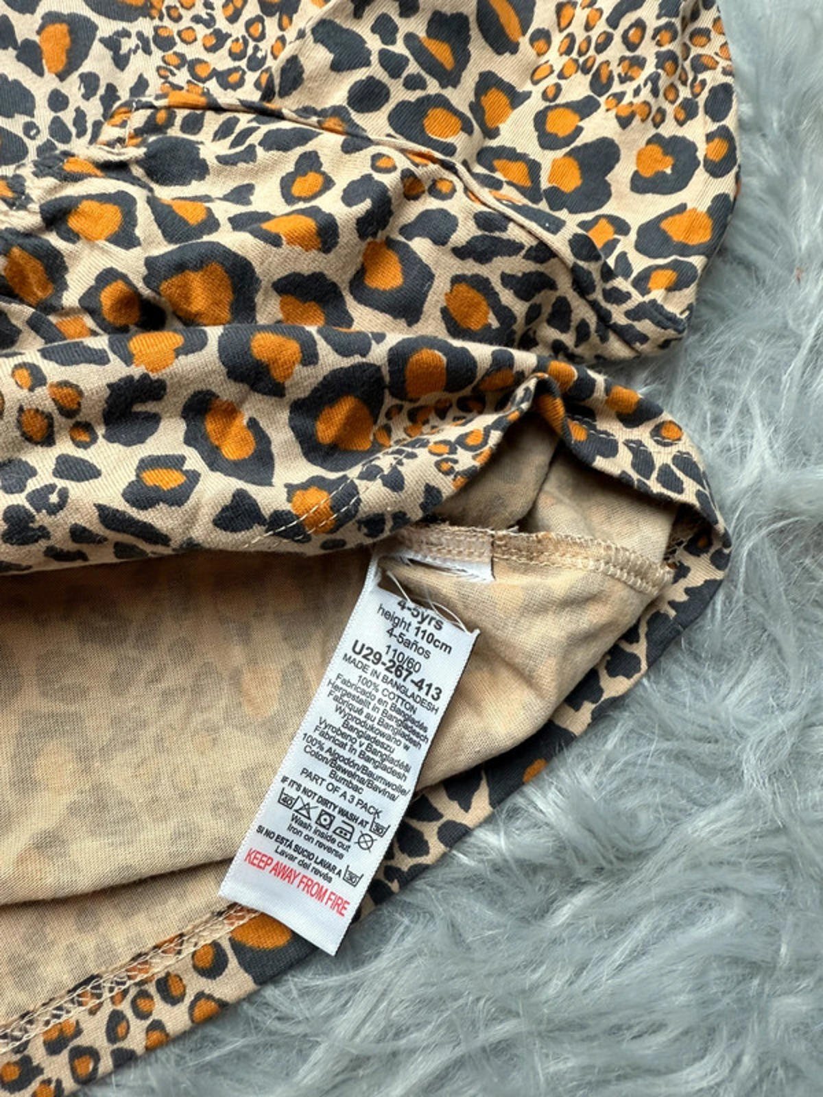 Nwot’s Ex - Next Animal Print Top - Girls 4 - 5 Years - Little Ones Preloved. Second Hand Children's & Preloved Baby, Kids, Girls & Boys Clothes. UK online