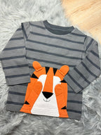 Nwot’s Ex - Next Grey Tiger Top - Boys 9–12 Months - Little Ones Preloved. Second Hand Children's & Preloved Baby, Kids, Girls & Boys Clothes. UK online