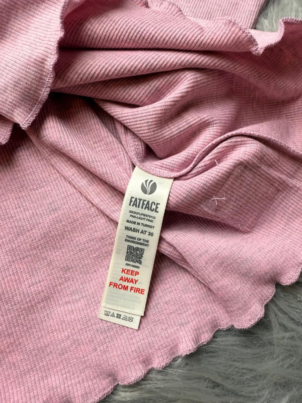 NWT’s Fatface Pink Ribbed Mosaic Bird Top - Girls 12 - 13 Years - Little Ones Preloved. Second Hand Children's & Preloved Baby, Kids, Girls & Boys Clothes. UK online